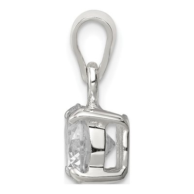 Sterling Silver CZ Pendant – view 3