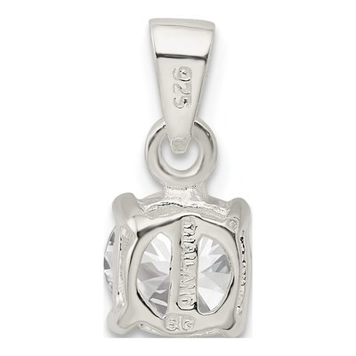 Sterling Silver CZ Pendant – view 5