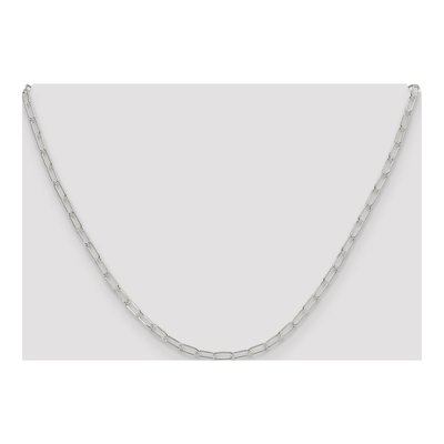 Sterling Silver 2.9mm Paperclip Chain – view 4
