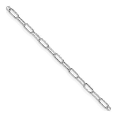 Sterling Silver 2.9mm Spool Paperclip Chain