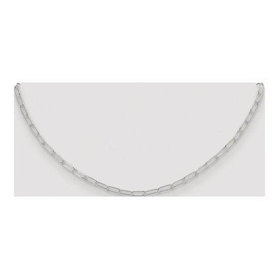 Sterling Silver 2.9mm Paperclip Chain – view 4