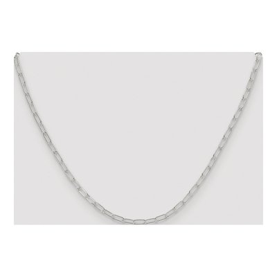 Sterling Silver 2.9mm Paperclip Chain – view 4