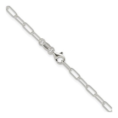 Sterling Silver 2.9mm Paperclip Chain – view 3