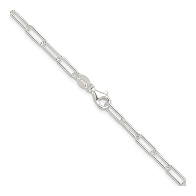 Sterling Silver 3.15mm Paperclip Chain – view 3