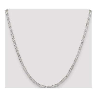 Sterling Silver 3.5mm Paperclip Chain – view 4
