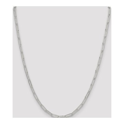 Sterling Silver 3.5mm Paperclip Chain – view 4