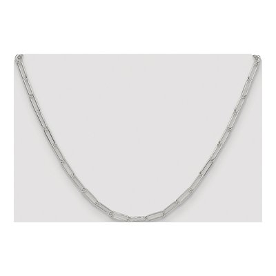 Sterling Silver 3.5mm Paperclip Chain – view 4