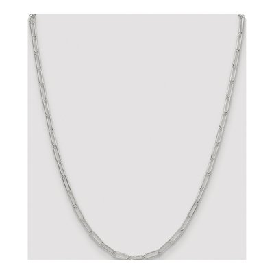 Sterling Silver 3.5mm Paperclip Chain – view 4