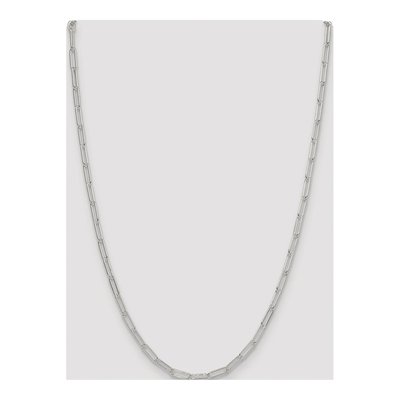 Sterling Silver 3.5mm Paperclip Chain – view 4