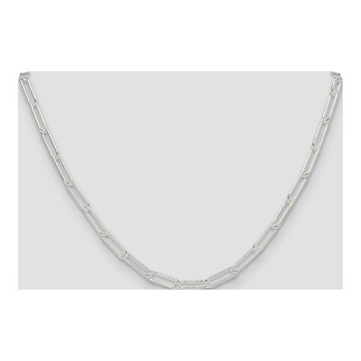 Sterling Silver 4.5mm Paperclip Chain – view 4