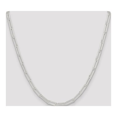 Sterling Silver 4.5mm Paperclip Chain – view 4