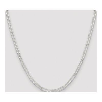 Sterling Silver 4.5mm Paperclip Chain – view 4