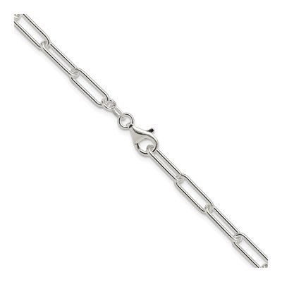 Sterling Silver 4.5mm Paperclip Chain – view 3