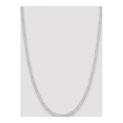 Sterling Silver 4.5mm Paperclip Chain – view 4