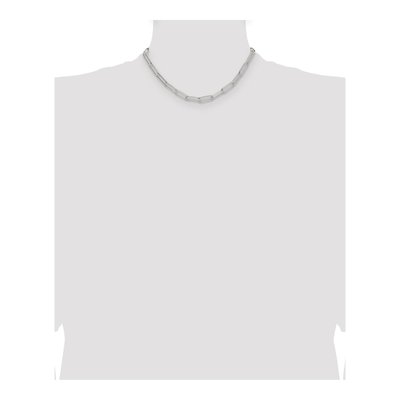 Sterling Silver 5.5mm Paperclip Chain – view 4