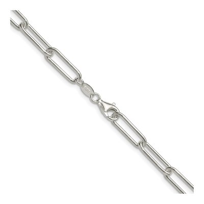Sterling Silver 5.5mm Paperclip Chain – view 3