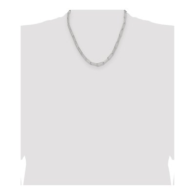 Sterling Silver 5.5mm Paperclip Chain – view 4
