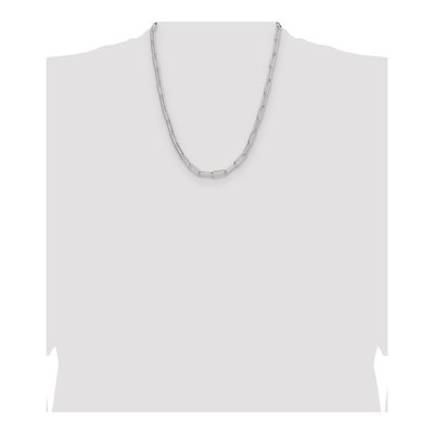 Sterling Silver 5.5mm Paperclip Chain – view 4