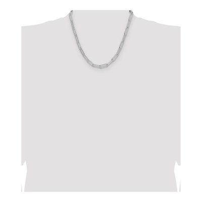 Sterling Silver 5.5mm Paperclip Chain – view 4