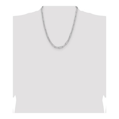 Sterling Silver 5.5mm Paperclip Chain – view 4
