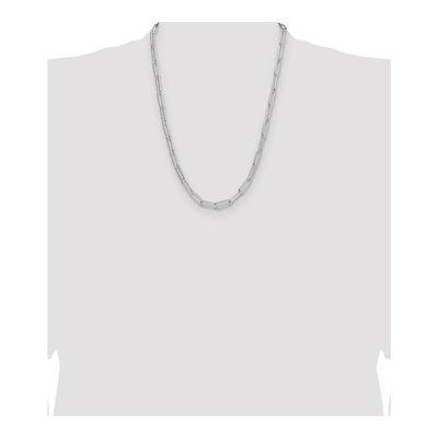 Sterling Silver 5.5mm Paperclip Chain – view 4