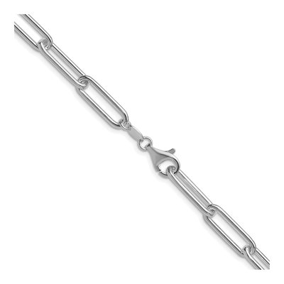 Sterling Silver 6.5mm Paperclip Chain – view 3