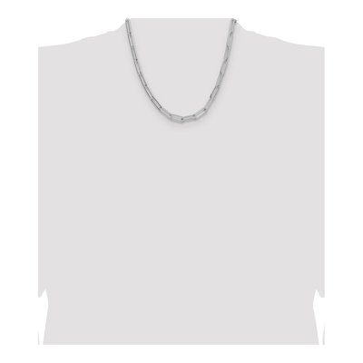 Sterling Silver 6.5mm Paperclip Chain – view 4