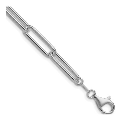 Sterling Silver 6.5mm Paperclip Chain