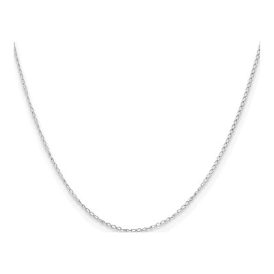 Sterling Silver 1mm Curb Chain – view 3