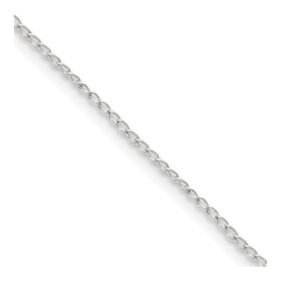 Sterling Silver 1mm Curb Chain