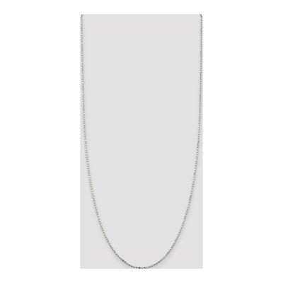Sterling Silver 1.5mm Beaded Chain – view 4