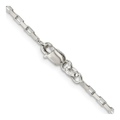 Sterling Silver 1.65mm Box Chain – view 3