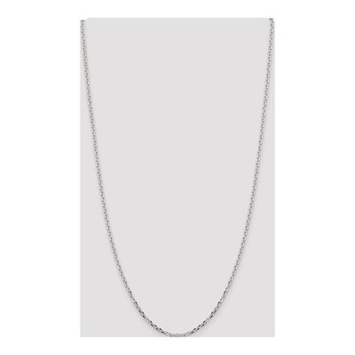 Sterling Silver 2.75mm Diamond-Cut Forzantine Chain – view 4