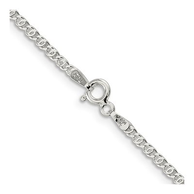 Sterling Silver 2mm Anchor Chain – view 3