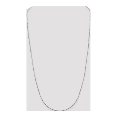 Sterling Silver 1.25mm Mirror Box Chain – view 4