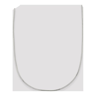 Sterling Silver 1.5mm Mirror Box Chain – view 4