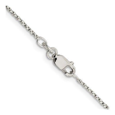 Sterling Silver 1.25mm Twisted Box Chain – view 3