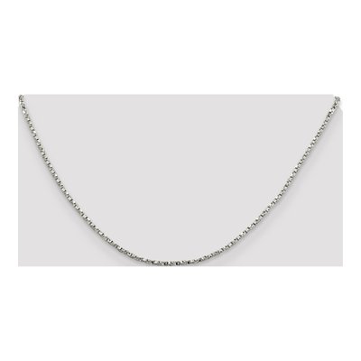 Sterling Silver 1.75mm Twisted Box Chain – view 4
