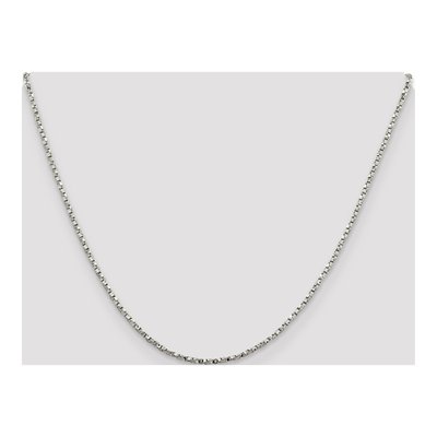 Sterling Silver 1.75mm Twisted Box Chain – view 4