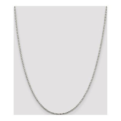 Sterling Silver 1.75mm Twisted Box Chain – view 4