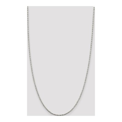 Sterling Silver 1.75mm Twisted Box Chain – view 4