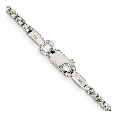 Sterling Silver 2.25mm Twisted Box Chain – view 3