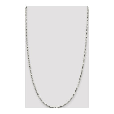 Sterling Silver 2.25mm Twisted Box Chain – view 4