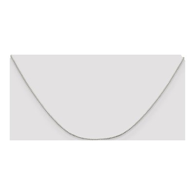 Sterling Silver 0.6mm Mirror Box Chain – view 4