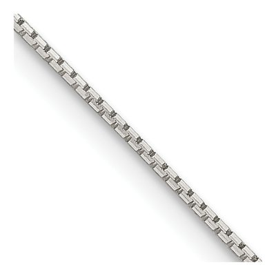 Sterling Silver 0.6mm Mirror Box Chain