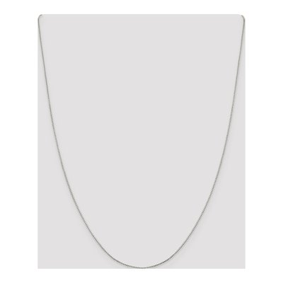 Sterling Silver 0.6mm Mirror Box Chain – view 4