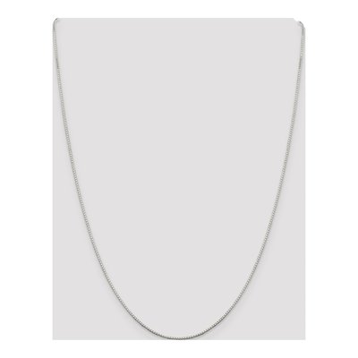 Sterling Silver 0.9mm Mirror Box Chain – view 4