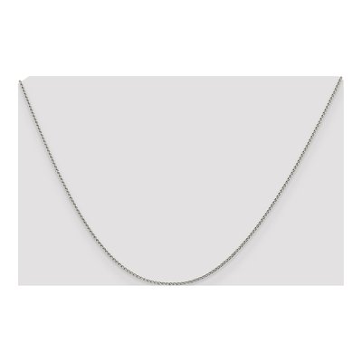 Sterling Silver 1mm Open Curb Chain – view 4