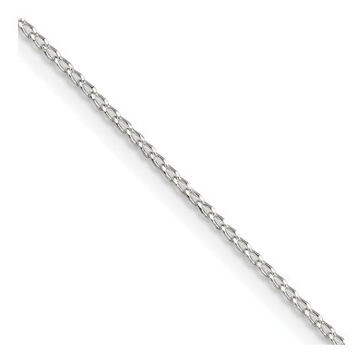 Sterling Silver 1mm Open Curb Chain