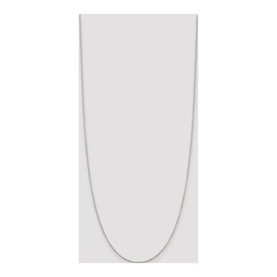 Sterling Silver 1.4mm Flat Oval Cable Chain – view 4